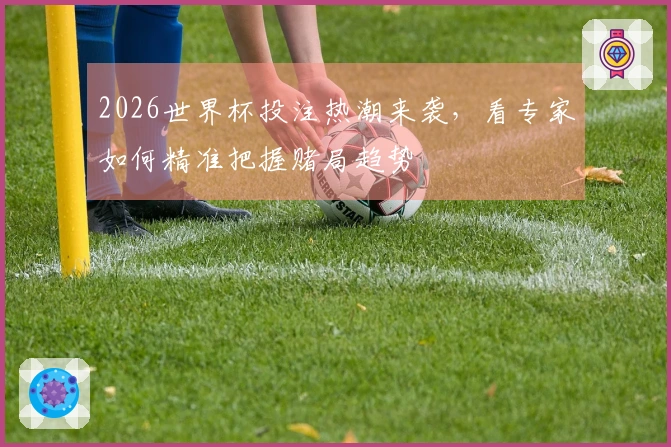 2026世界杯投注热潮来袭，看专家如何精准把握赌局趋势